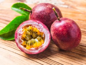Plantón de Maracuyá, Fruta de la Pasión.